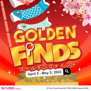 Daiso Japan - Golden Finds Promo