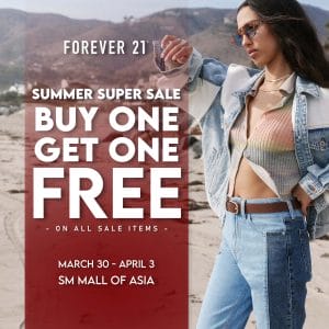 Forever 21 - Summer Super Sale: Buy 1 Get 1 Promo