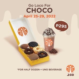 J.CO Donuts and Coffee - Go Loco for Choco Promo
