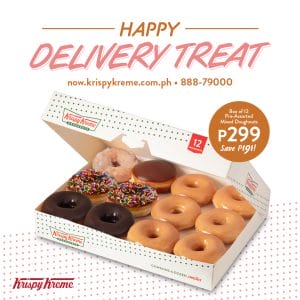Krispy Kreme Happy Delivery Treat May22 2