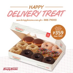 Krispy Kreme - Happy Delivery Treat Promo