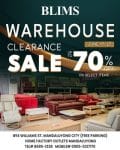 BLIMS Warehouse Clearance Sale: Get Up to 70% Off