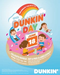 Dunkin Donuts - 19th Dunkin Day Promo