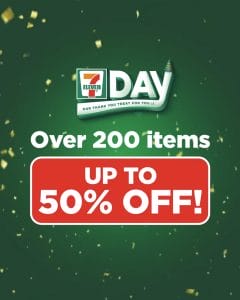 7-Eleven - 7-Eleven Day Promo: Get Up to 50% Off 