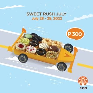 J.CO Donuts and Coffee - Sweet Rush July Promo