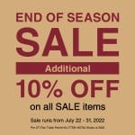MUJI - End of Season Sale