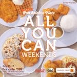 Pancake House - Pan Chicken Plate All-You-Can Weekends Promo