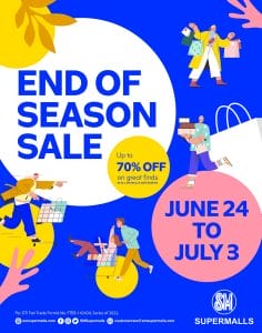 SM Supermalls - End of Season Sale: Get Up to 70% Off