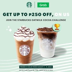 Starbucks - Oatmilk Cocoa Challenge Grab Promo