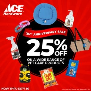 ACE Hardware - 25th Anniversary Sale