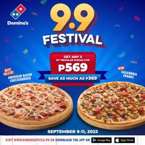 Domino's Pizza - 9.9 Pizza Festival