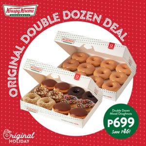 Krispy Kreme Original Double Dozen Deal Sep22