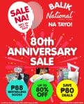 National Book Store - 80th Anniversary Sale
