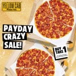 Yellow Cab Pizza - Payday Crazy Sale