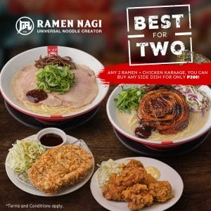Ramen Nagi - Best For Two Promo