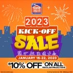 CW Home Depot - 2023 Kick-Off Sale