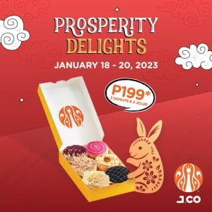 J.CO Donuts and Coffee - Chinese New Year Treat 