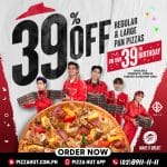 Pizza Hut - 39th Birthday Pizza Promo