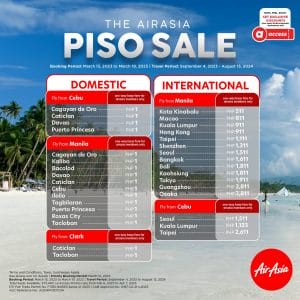 AirAsia - Piso Sale