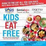 Dads World Buffet - Kids Eat FREE Promo