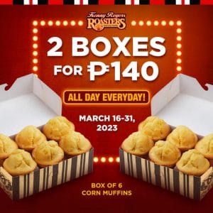 Kenny Rogers Roasters - Corn Muffin March Sale