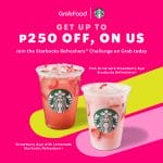 Starbucks - Grab Refreshers Challenge Promo