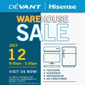 Devant and Hisense - Warehouse Sale