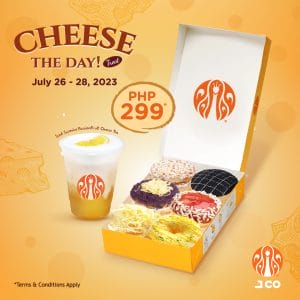 J.CO Donuts and Coffee - Cheese The Day Treat
