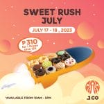 J.CO Donuts and Coffee - Sweet Rush July Promo