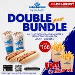 S&R New York Style Pizza - Double Your Bundle Get FREE Fries Promo