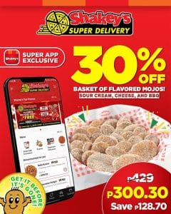 Shakey's - Flavored Mojos Super App Promo