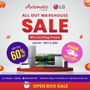 Automatic Centre LG All Out Warehouse Sale