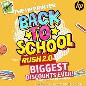 HP Printer - Back to School Rush 2.0 Promo