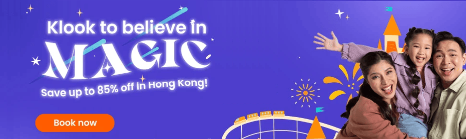 Klook to Believe in Magic Hong Kong