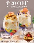 Kuya J Restaurant - P20 Off Halo-Halo Espesyals Deal