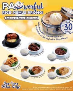 North Park PAOwerful Rice Meals Promo