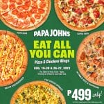 Papa John's Eat All You Can Pizza and Chicken Wings Promo