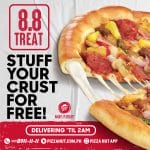 Pizza Hut - 8.8 Stuff Your Crust For FREE Promo