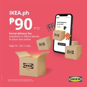 IKEA P90 Parcel Delivery Fee Promo 