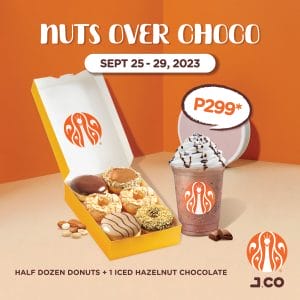 J.CO Nuts Over Choco Promo