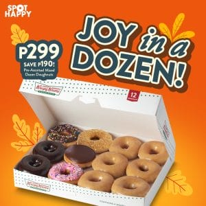 Krispy Kreme Joy in a Dozen Deal