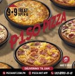 Pizza Hut 9.9 Piso Pizza Deal