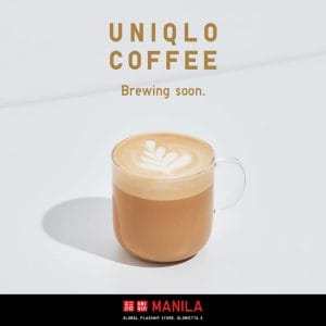 UNIQLO Coffee Brewing Soon Sep23
