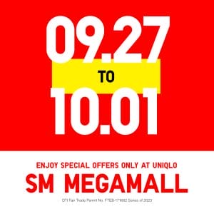 UNIQLO SM Megamall 5-Day Sale
