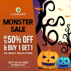 Landers Monster Sale