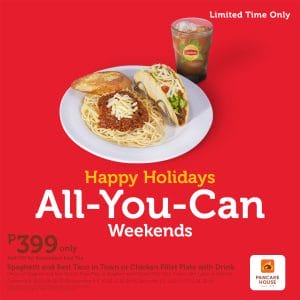 Pancake House All You Can Weekends Promo