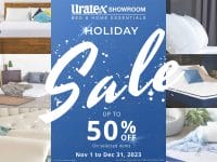 Uratex Holiday Sale