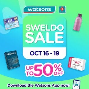 Watsons Sweldo Sale