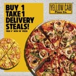 Yellow Cab Buy 1 Take 1 Delivery Steals Promo