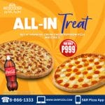 S&R New York Style Pizza All-In Treat Promo